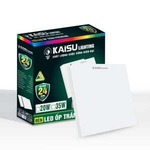 Ốp trần Hình vuông màu trắng – ánh sáng trắng công suất 35W