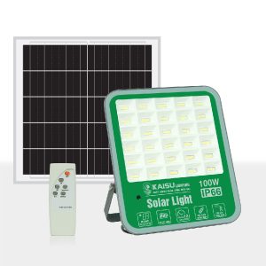 Đèn LED pha năng lượng mặt trời KAISU Lighting 02 100W